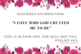 WAGWBGS Affirmation Cards