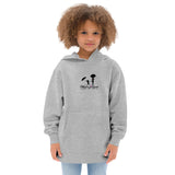 Kids Fleece Hoodie w/Blk Logo