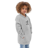 Kids Fleece Hoodie w/Blk Logo