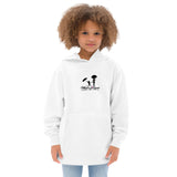 Kids Fleece Hoodie w/Blk Logo
