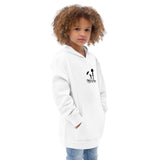 Kids Fleece Hoodie w/Blk Logo