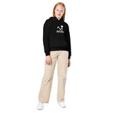 Youth Heavy Blend Hoodie w/Wht Logo