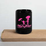 Black Glossy Mug w Pnk Logo