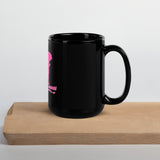 Black Glossy Mug w Pnk Logo