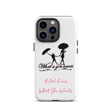 Tough iPhone case